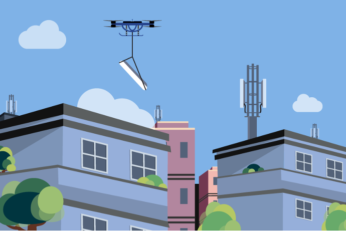 Cargo Drone Telecom Use Case Cargo drone application in Telecom
